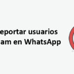 reportar usuarios o grupos como spam en whatsapp
